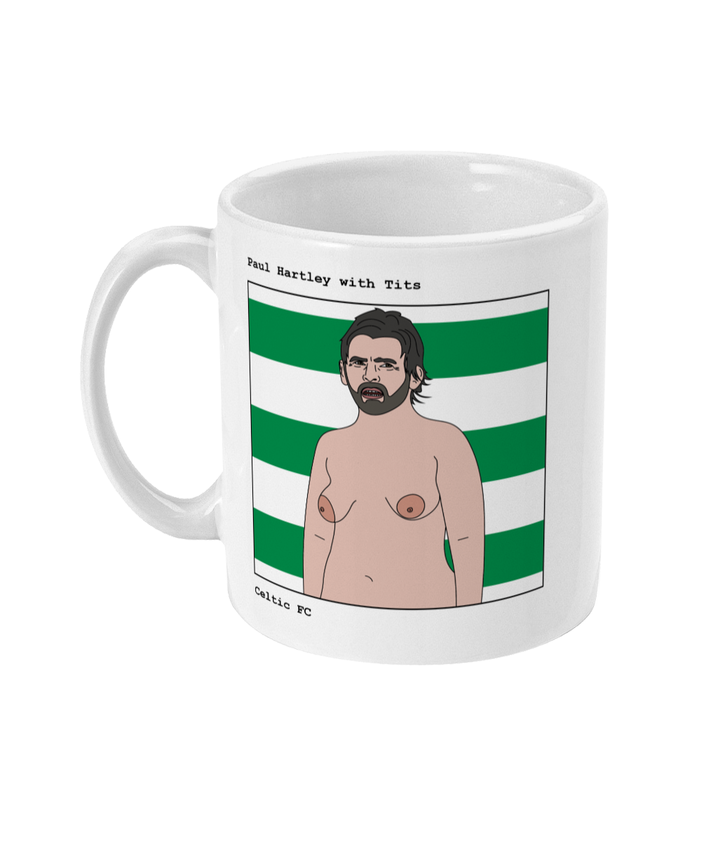 Paul Hartley with Tits - Celtic - Footballers with Tits
