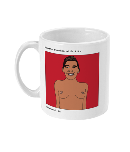 Funny Roberto Firmino Mug by Footballerswith