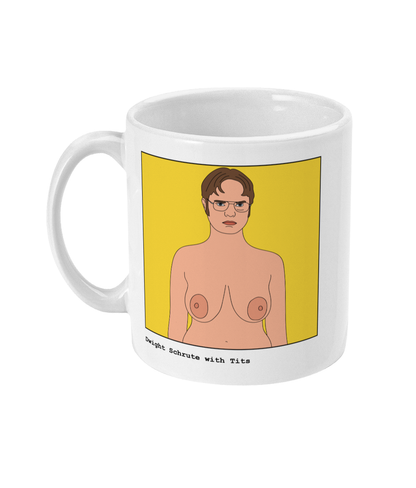 Funny Dwight Schrute Mug by Footballerswith
