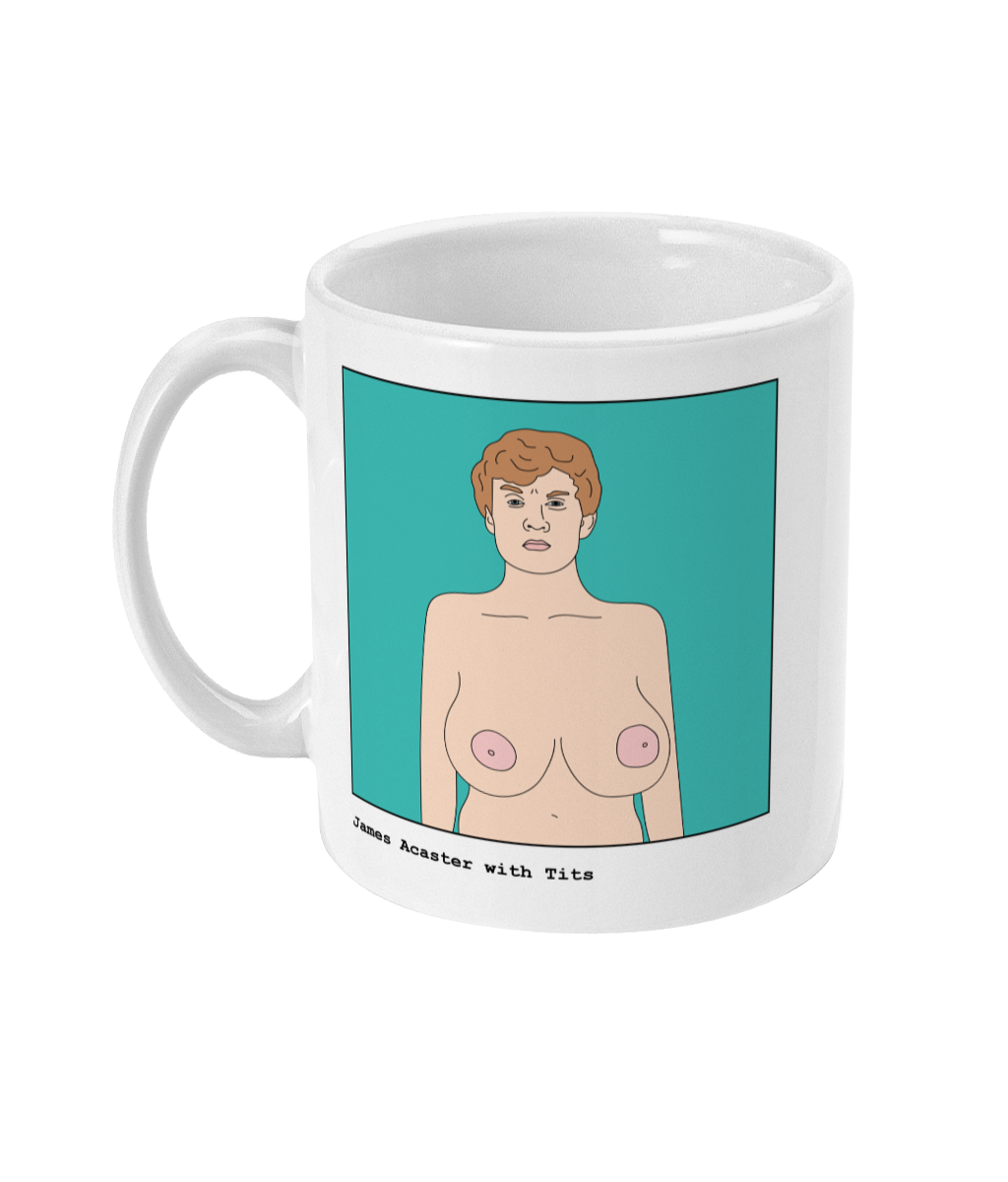 James Acaster with Tits