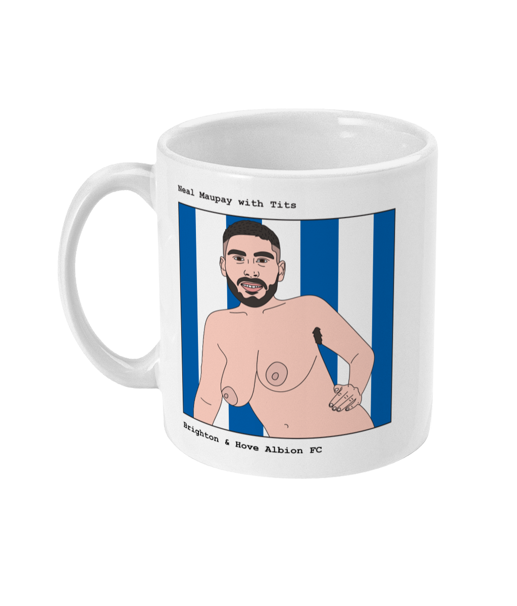 Neal Maupay with Tits