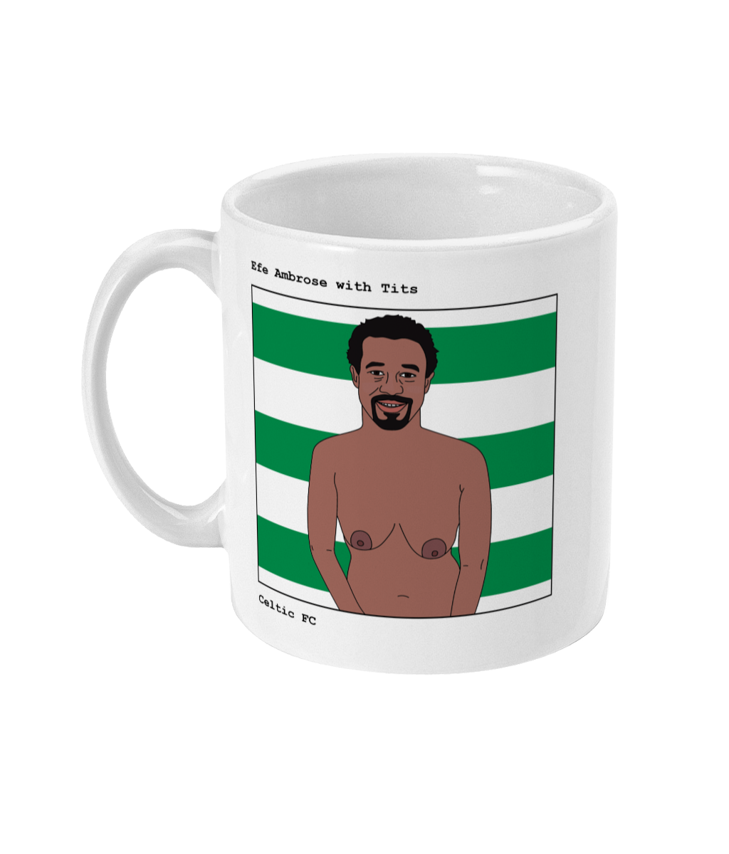 Efe Ambrose with Tits - Footballers with Tits