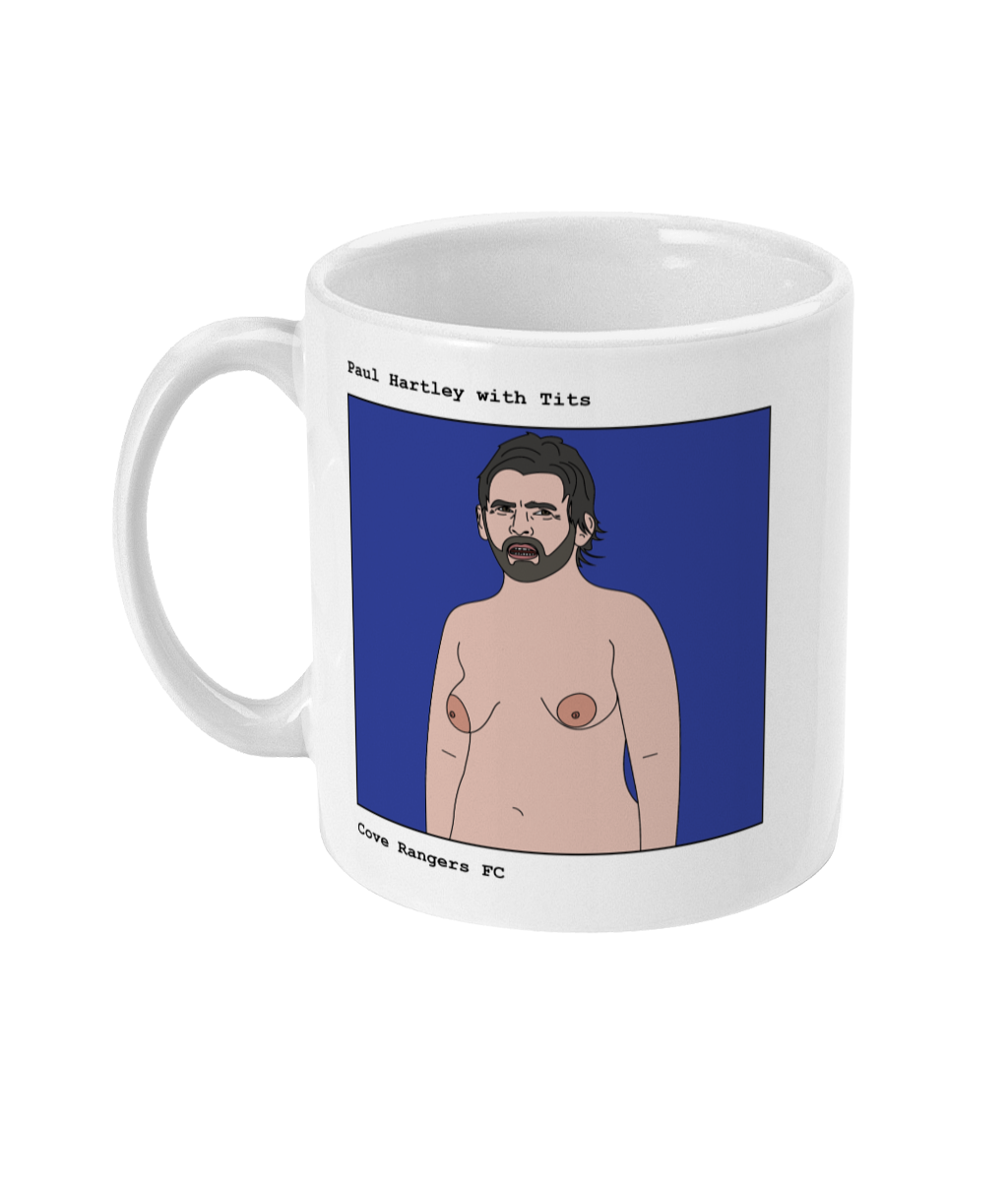 Paul Hartley with Tits - Cove Rangers - Footballers with Tits