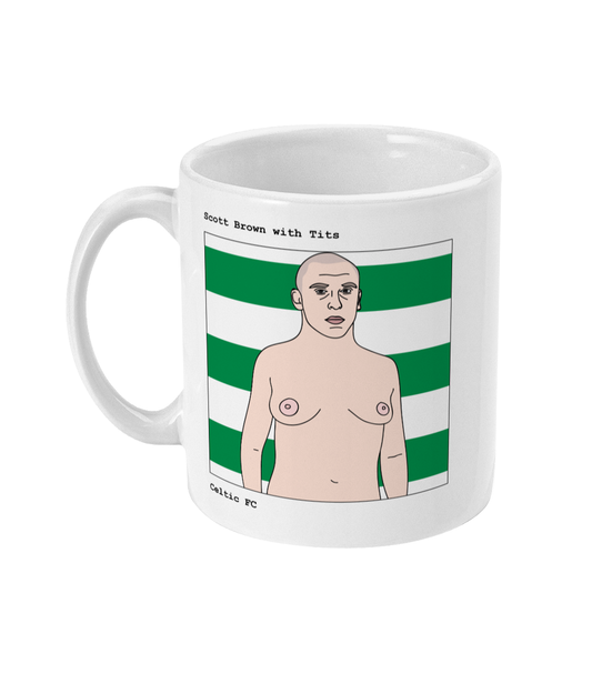 Scott Brown with Tits - Footballers with Tits