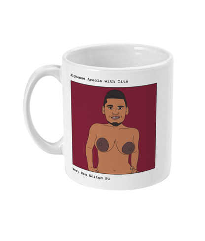 Funny Alphonse Areola Mug by Footballerswith