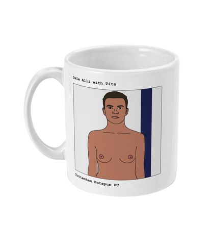 Funny Dele Alli Mug by Footballerswith