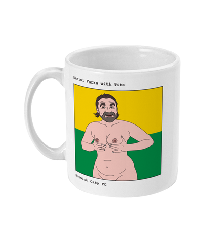 Funny Daniel Farke Mug by Footballerswith