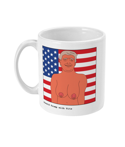 Funny Donald Trump Mug by Footballerswith