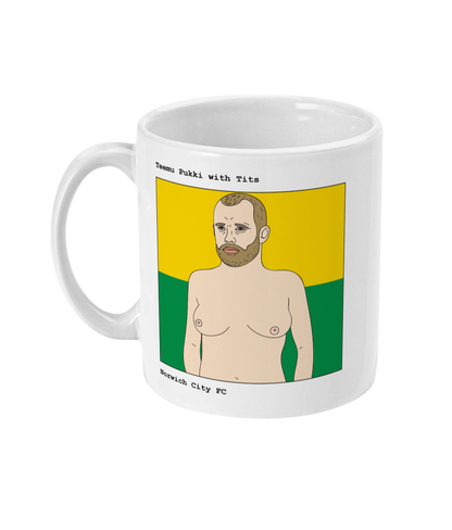 Funny Teemu Pukki Mug by Footballerswith