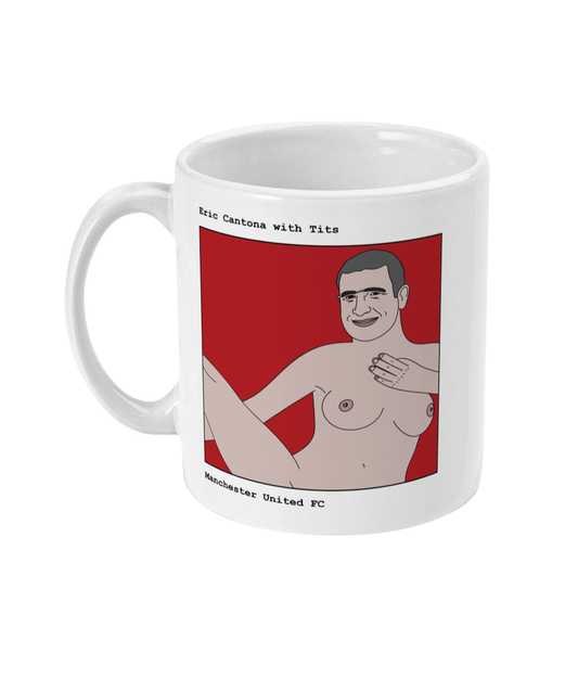 Eric Cantona with Tits - Footballers with Tits